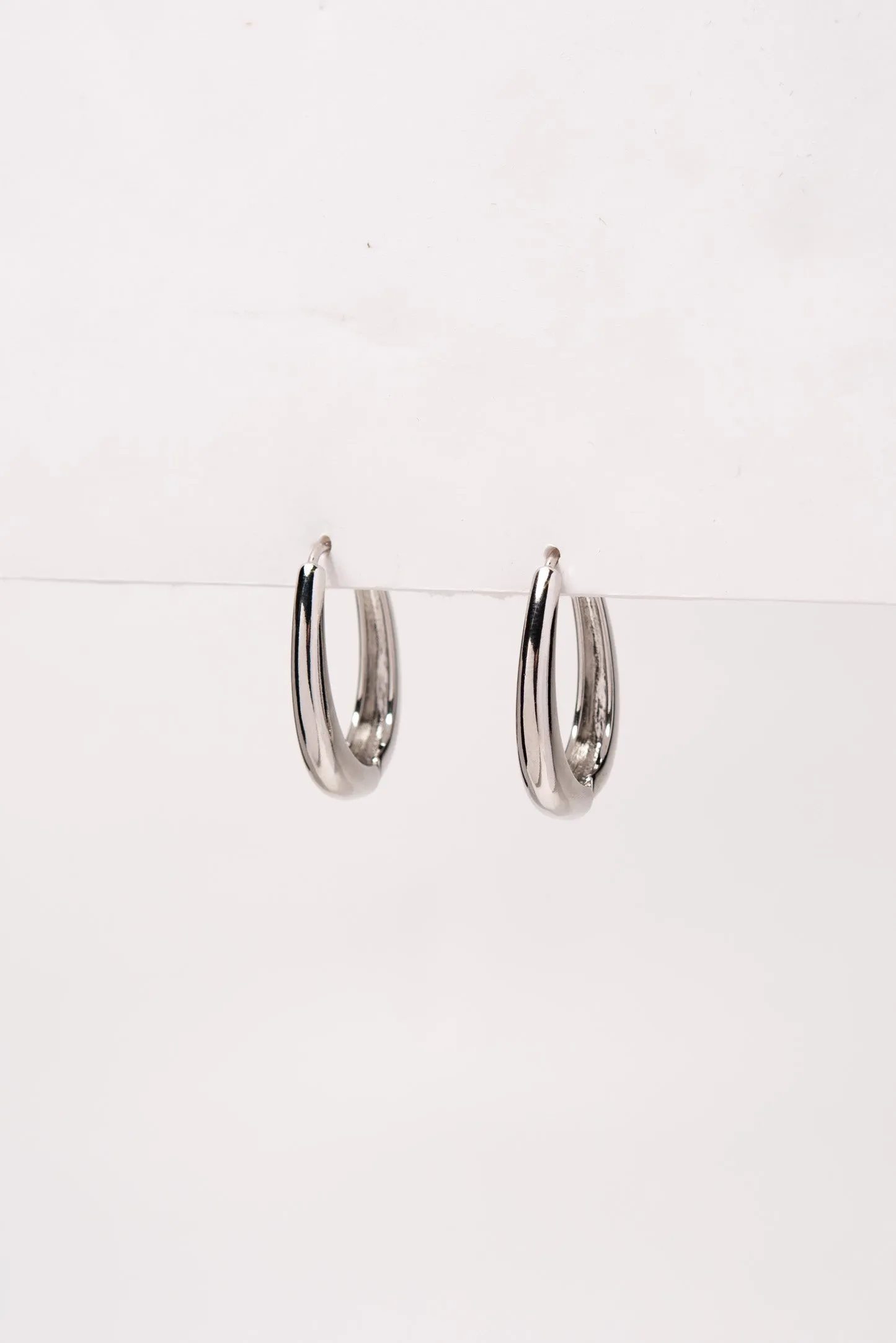 Alana Knocker Plated Hoop Earrings