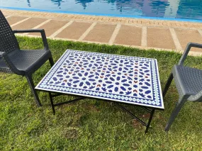 Amazing mosaic Table Moroccan for outdoor & indoor, Summer mosaic Table 100% handcrafted, included shipping