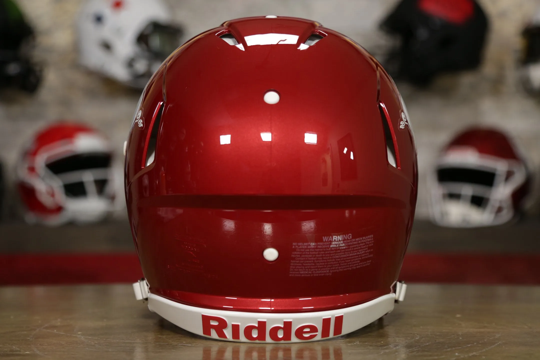 Arkansas Razorbacks Riddell Speed Authentic Helmet