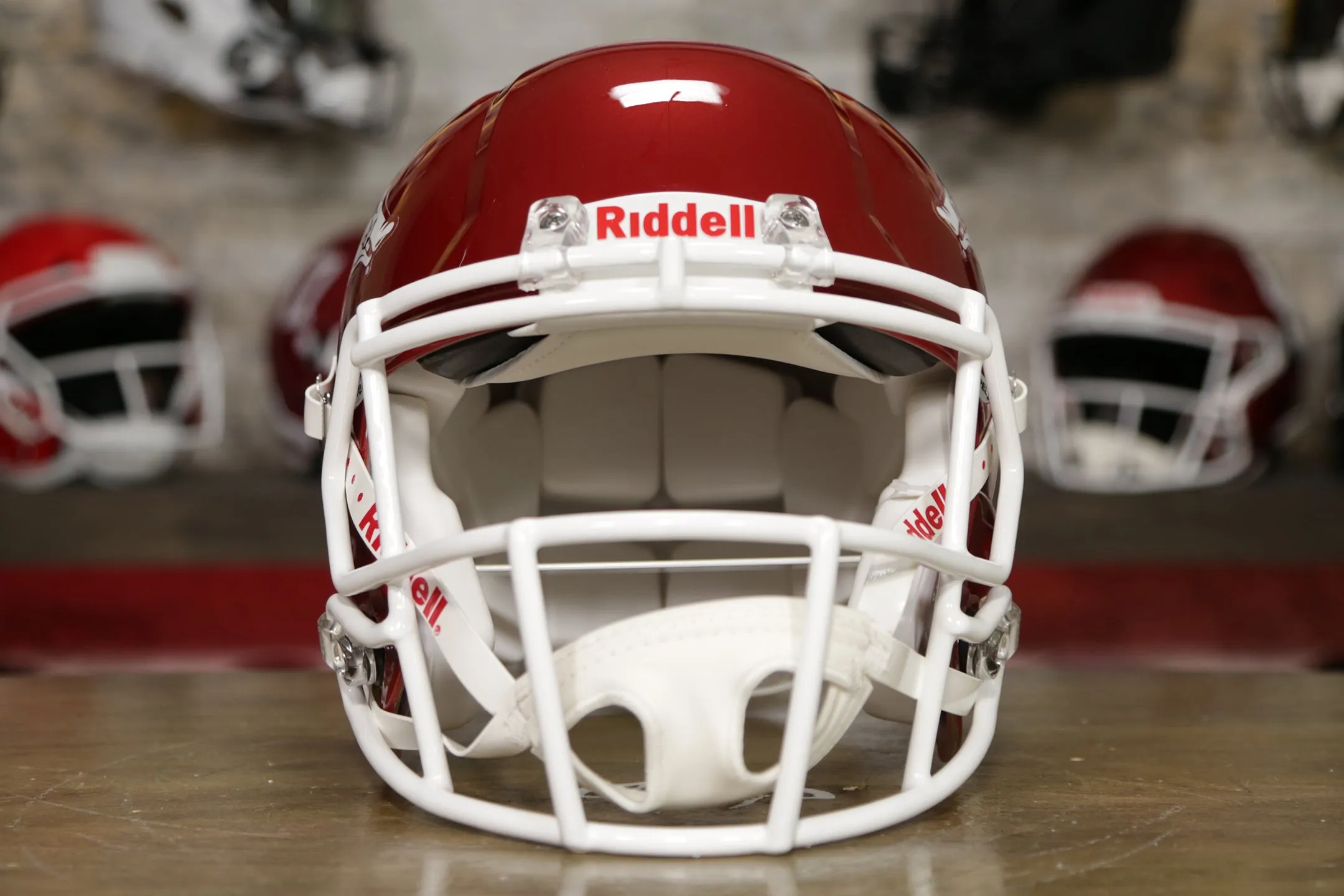 Arkansas Razorbacks Riddell Speed Authentic Helmet