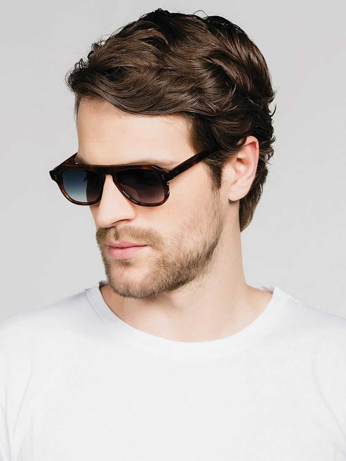 Aviator Sunglasses Dark Tortoiseshell