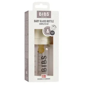 BIBS - Glass Bottle Set - Ivory | Latex - 110ml