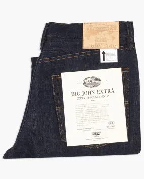 Big John XXXX-Extra XX002 Slim Straight Mens Jeans - 15.8oz Unsanforized Selvedge Denim