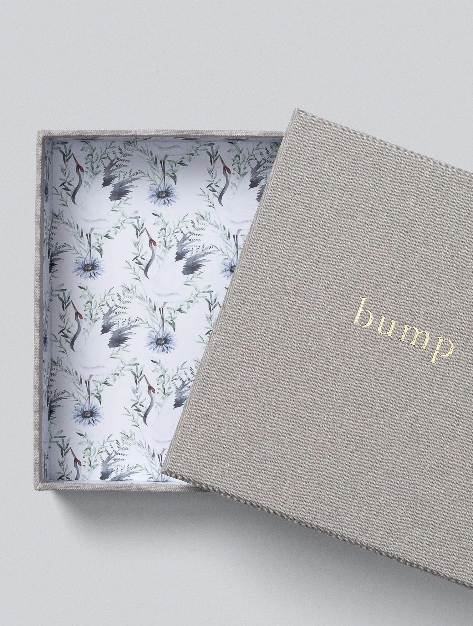 Bump. My Pregnancy Journal - Grey