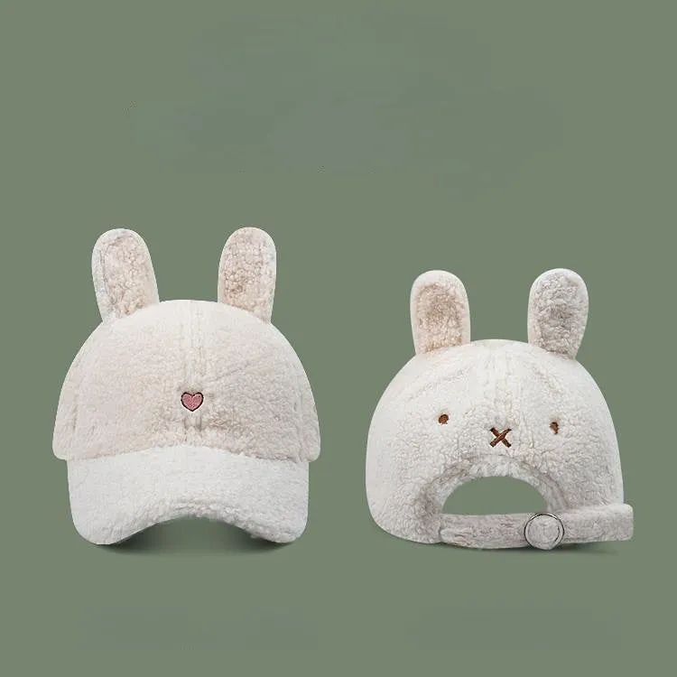 Bunny Rabbit Ear Fluffy Cap MK18988