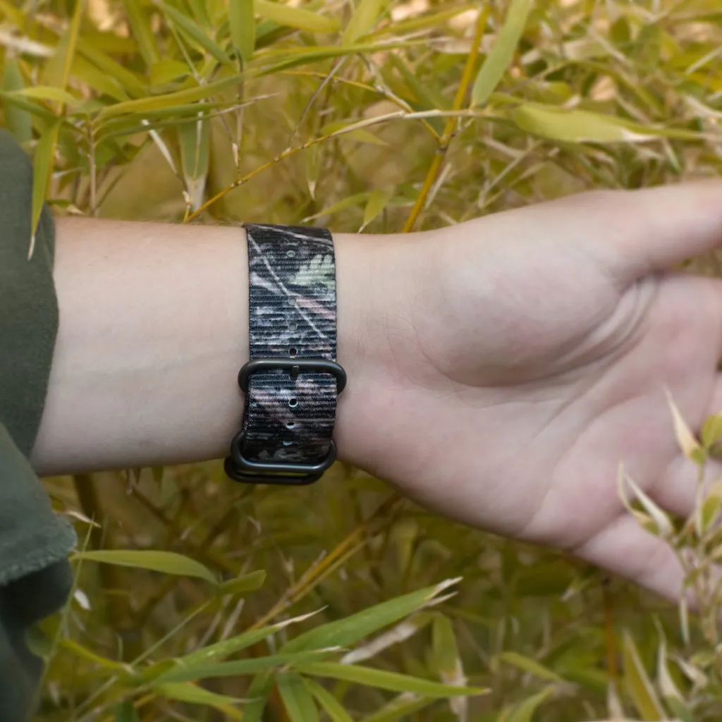 Carterjett Nylon Apple Watch Band in Woods