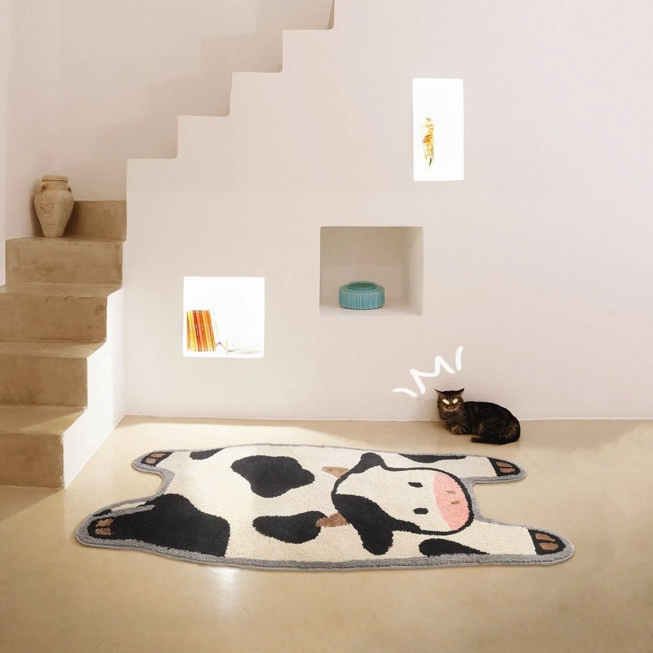 Cow Moo Moo Rug