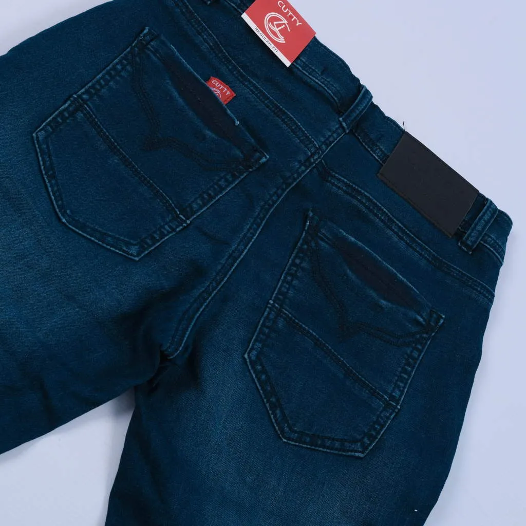 Cutty Tempo Indigo Blue Jean Shorts