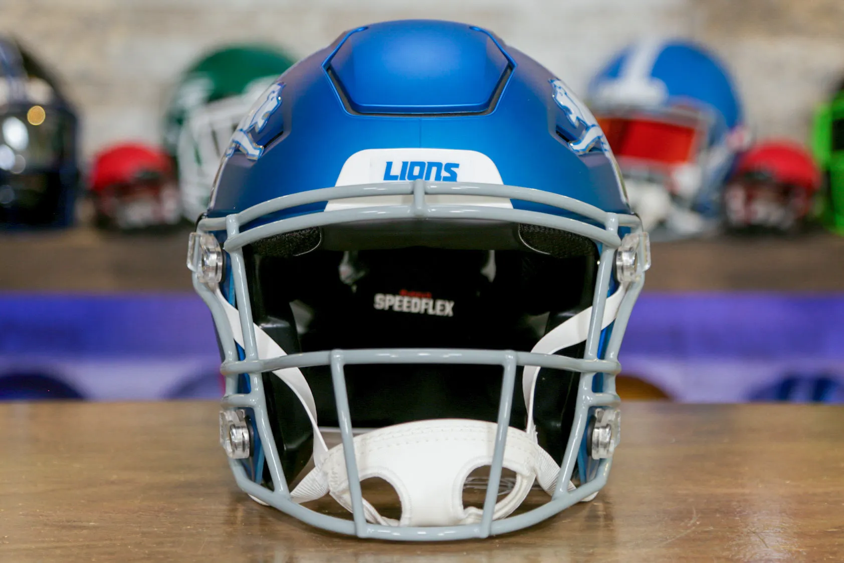 Detroit Lions Riddell SpeedFlex Helmet - Alternate