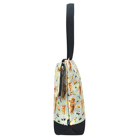 Floral Cow NGIL Canvas Tote Bag