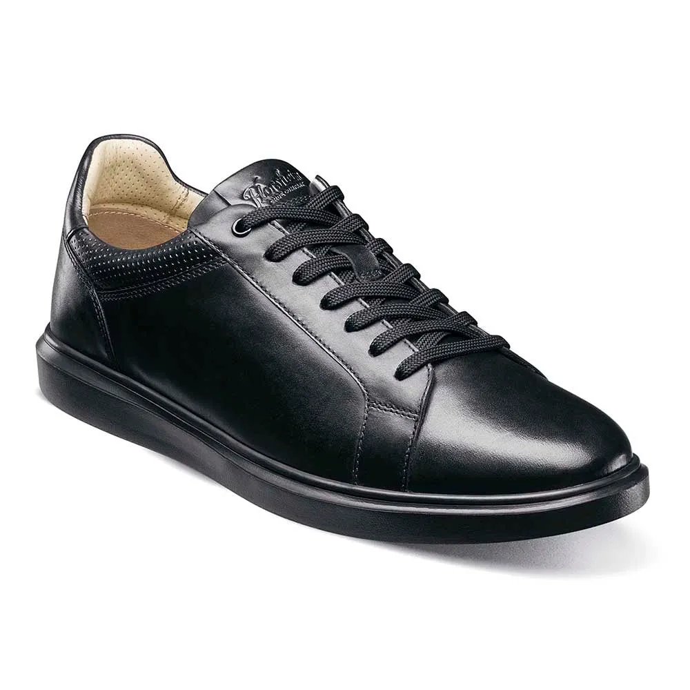 Florsheim Social Lace Toe Sneaker in Black