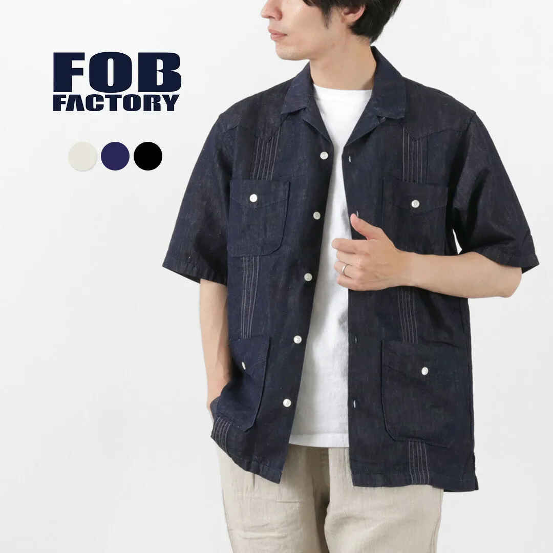 FOB FACTORY / F3491 Cuba shirt