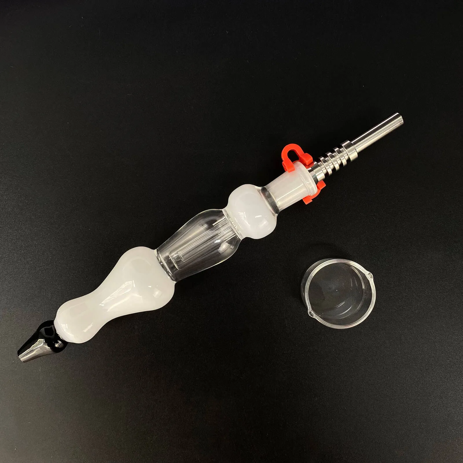 Glass Dab Straw Kit Bulbous Mouthpiece