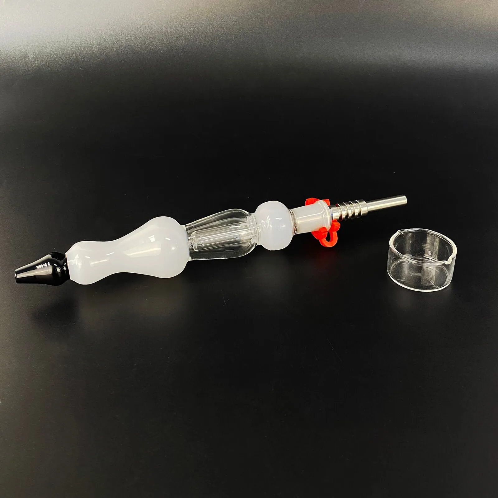 Glass Dab Straw Kit Bulbous Mouthpiece