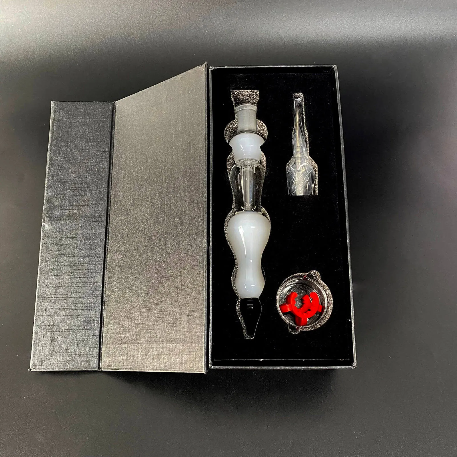 Glass Dab Straw Kit Bulbous Mouthpiece