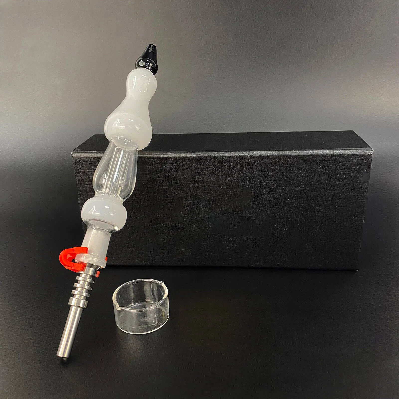 Glass Dab Straw Kit Bulbous Mouthpiece