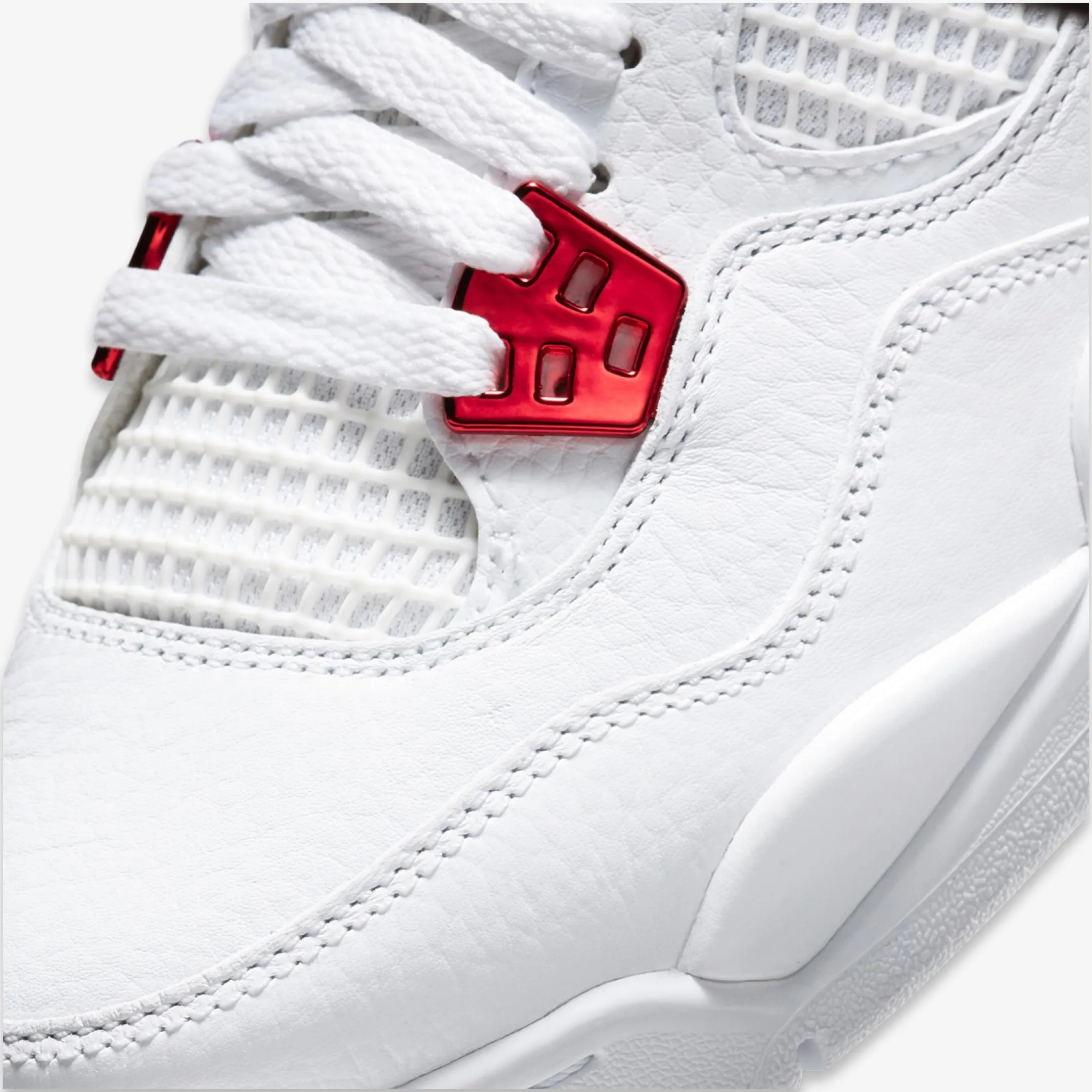 (GS) Air Jordan 4 Retro 'Metallic University Red' (2020) 408452-112