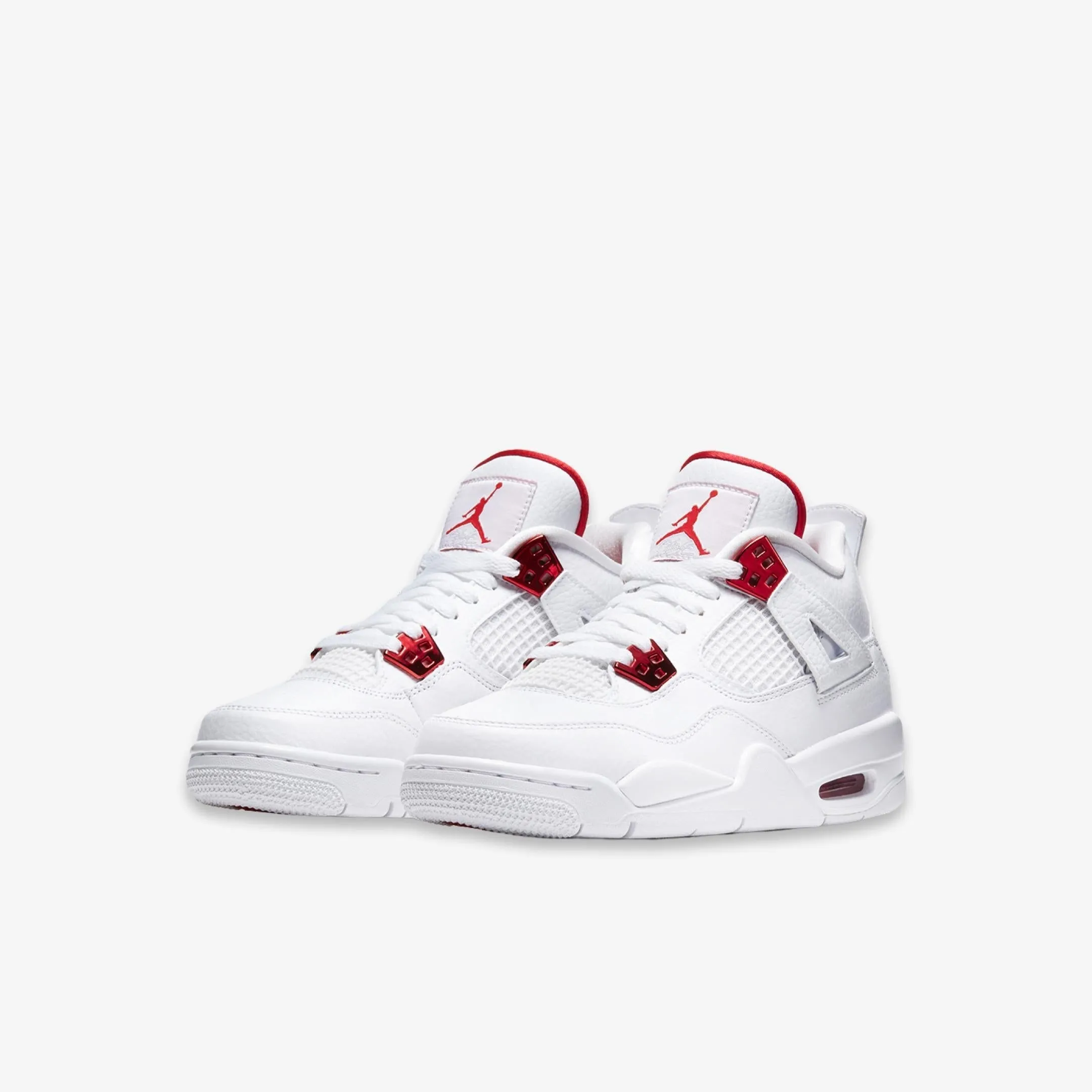 (GS) Air Jordan 4 Retro 'Metallic University Red' (2020) 408452-112