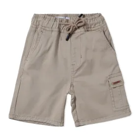 Khaki Twill Shorts