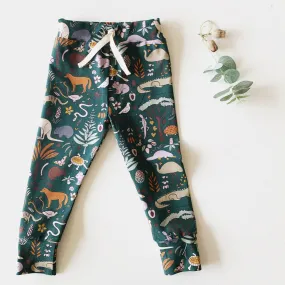 KOALA BUSHLAND straight leggings sizes 1-5 green