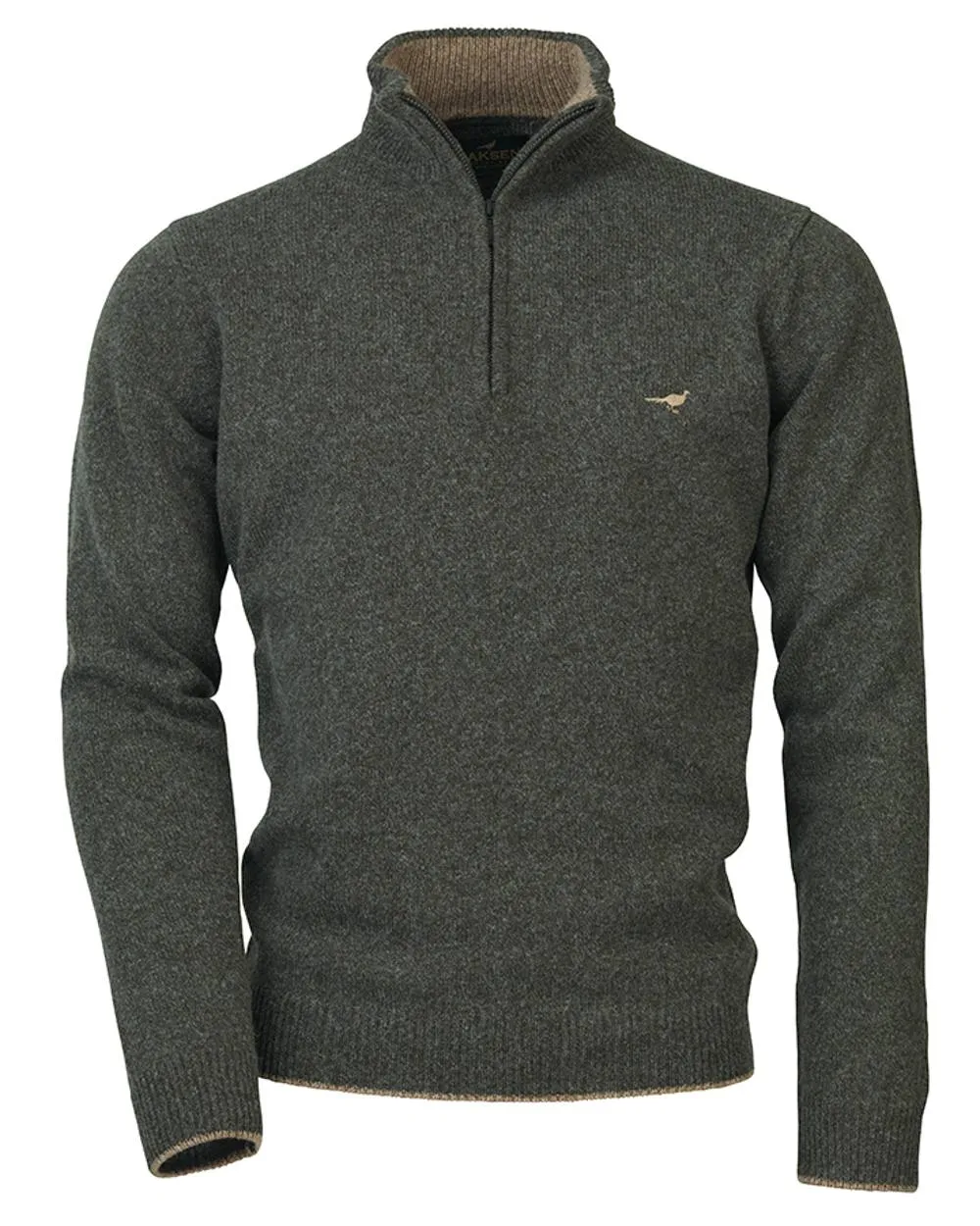 Laksen Brompton Zip Neck Sweater