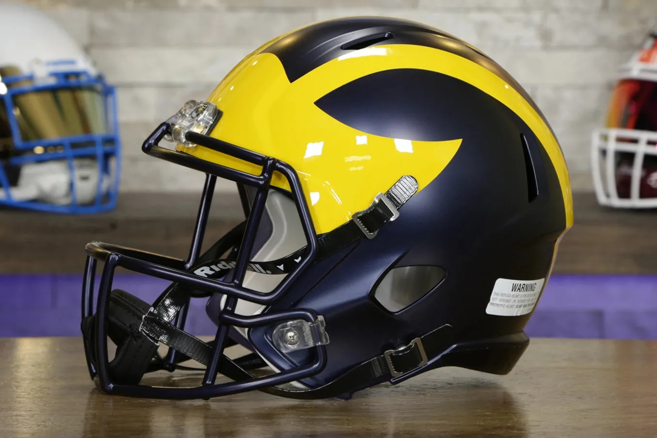 Michigan Wolverines Riddell Speed Replica Helmet