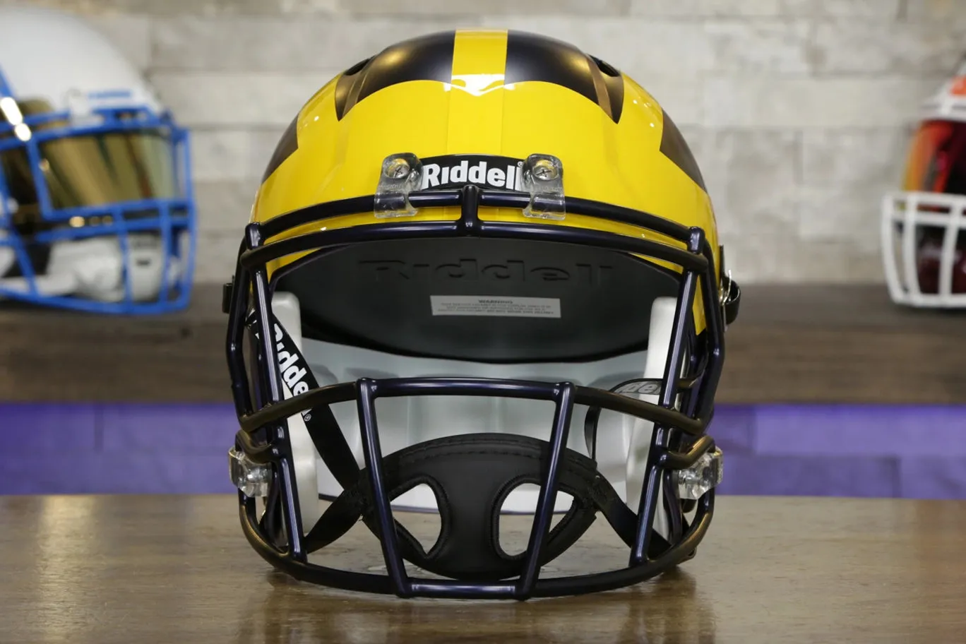 Michigan Wolverines Riddell Speed Replica Helmet