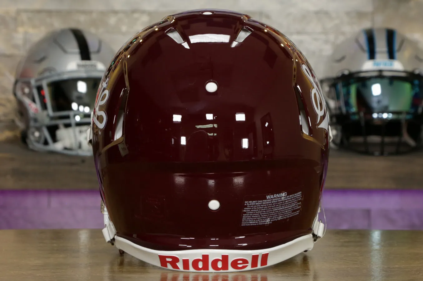 Mississippi State Bulldogs - Riddell Speed Authentic Helmet - Script