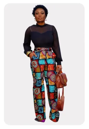 Mosaic Ankara Print | Pants