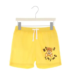 MOSCHINO KID TEEN Logo Print Swimming Trunks