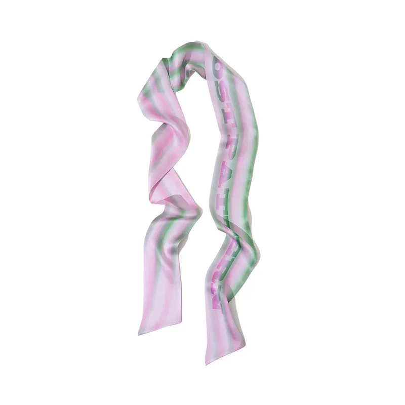 "Day Dream" Silk Neck Scarf - Pink