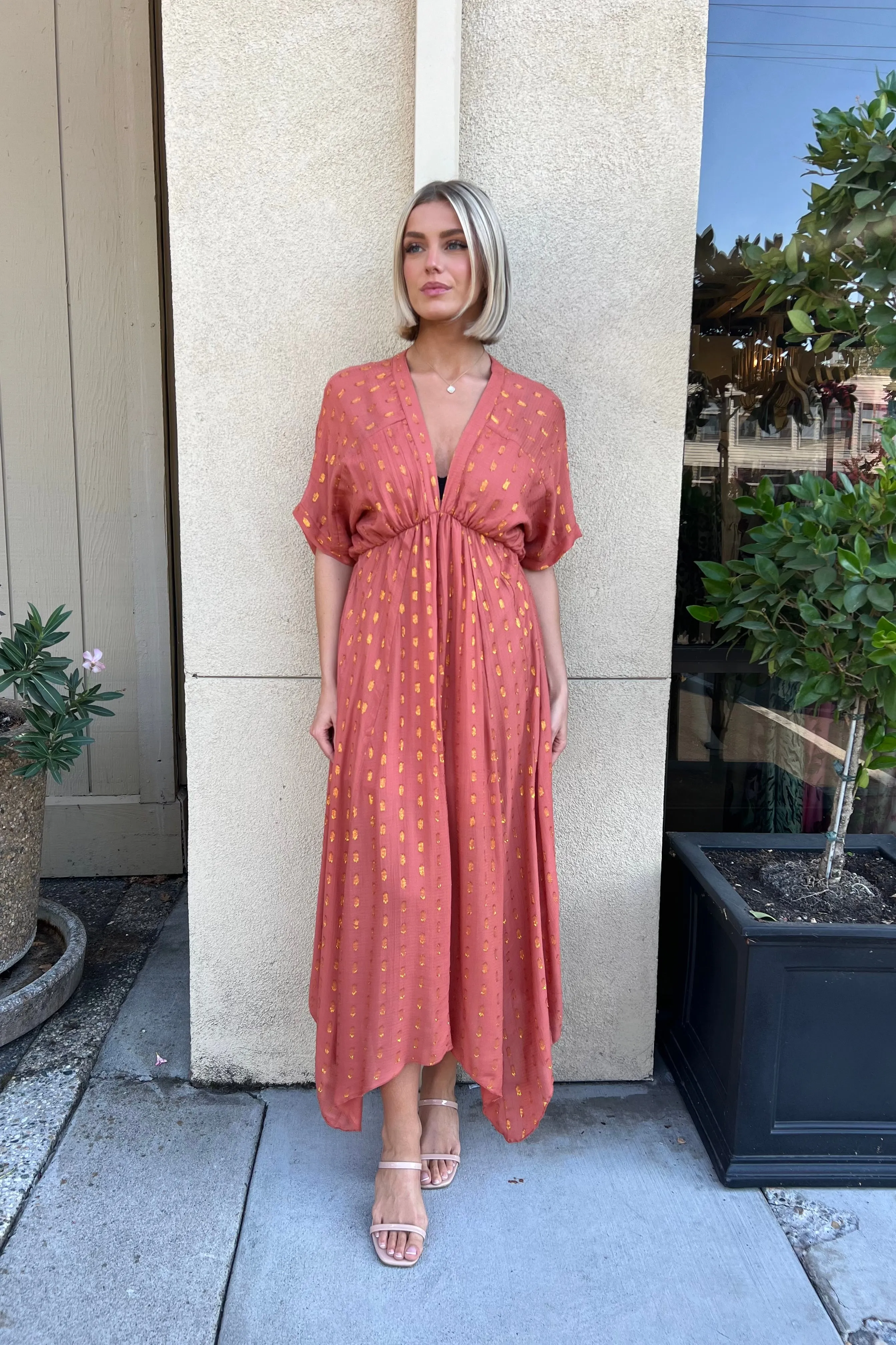 STARDREAM RUST DRESS